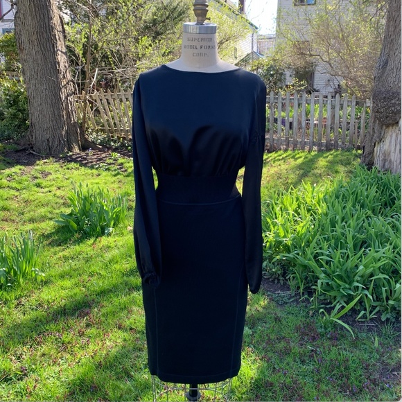 Wolford Black Knit Pencil Skirt - Picture 4 of 11